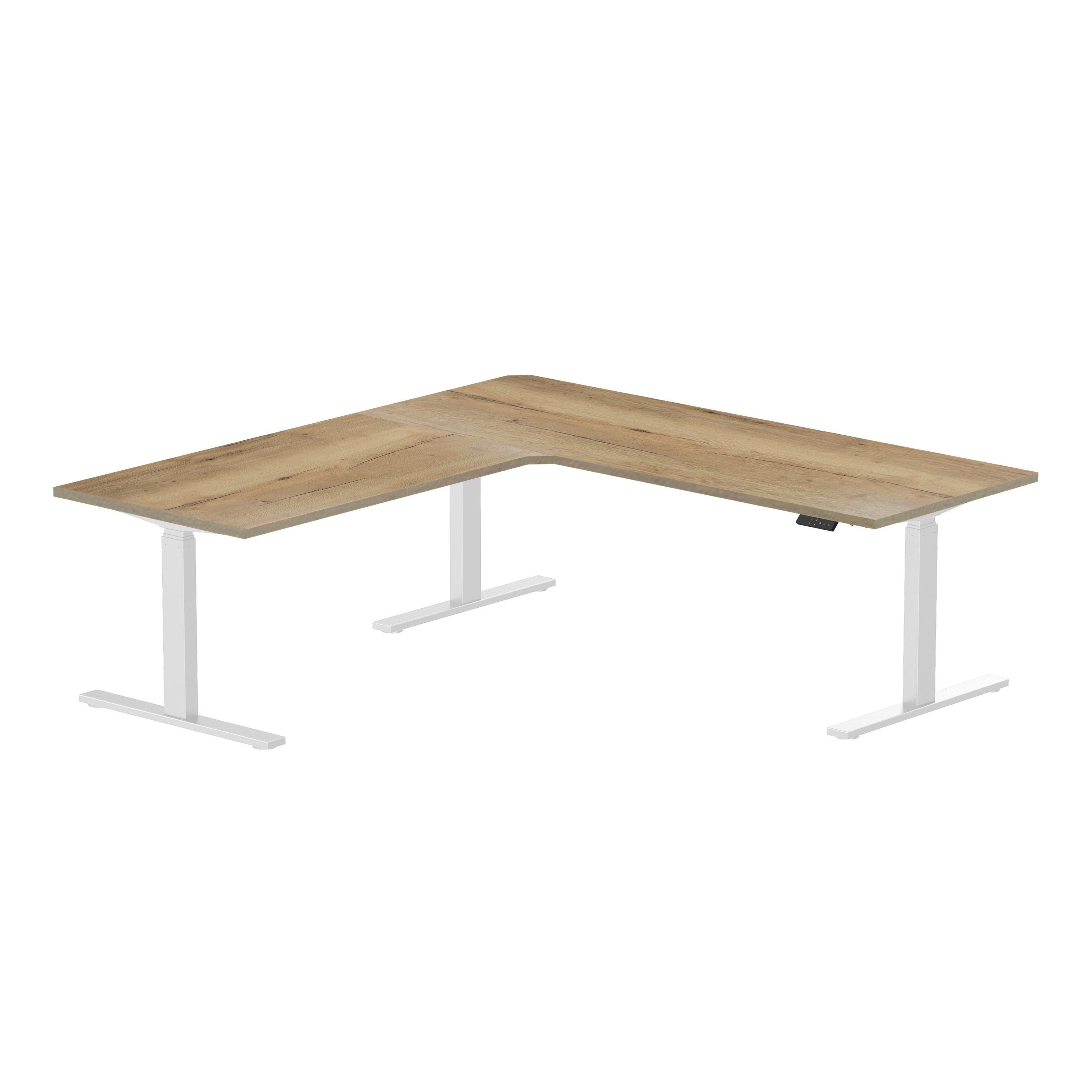 Zit-sta hoekbureau S3 200x160x80