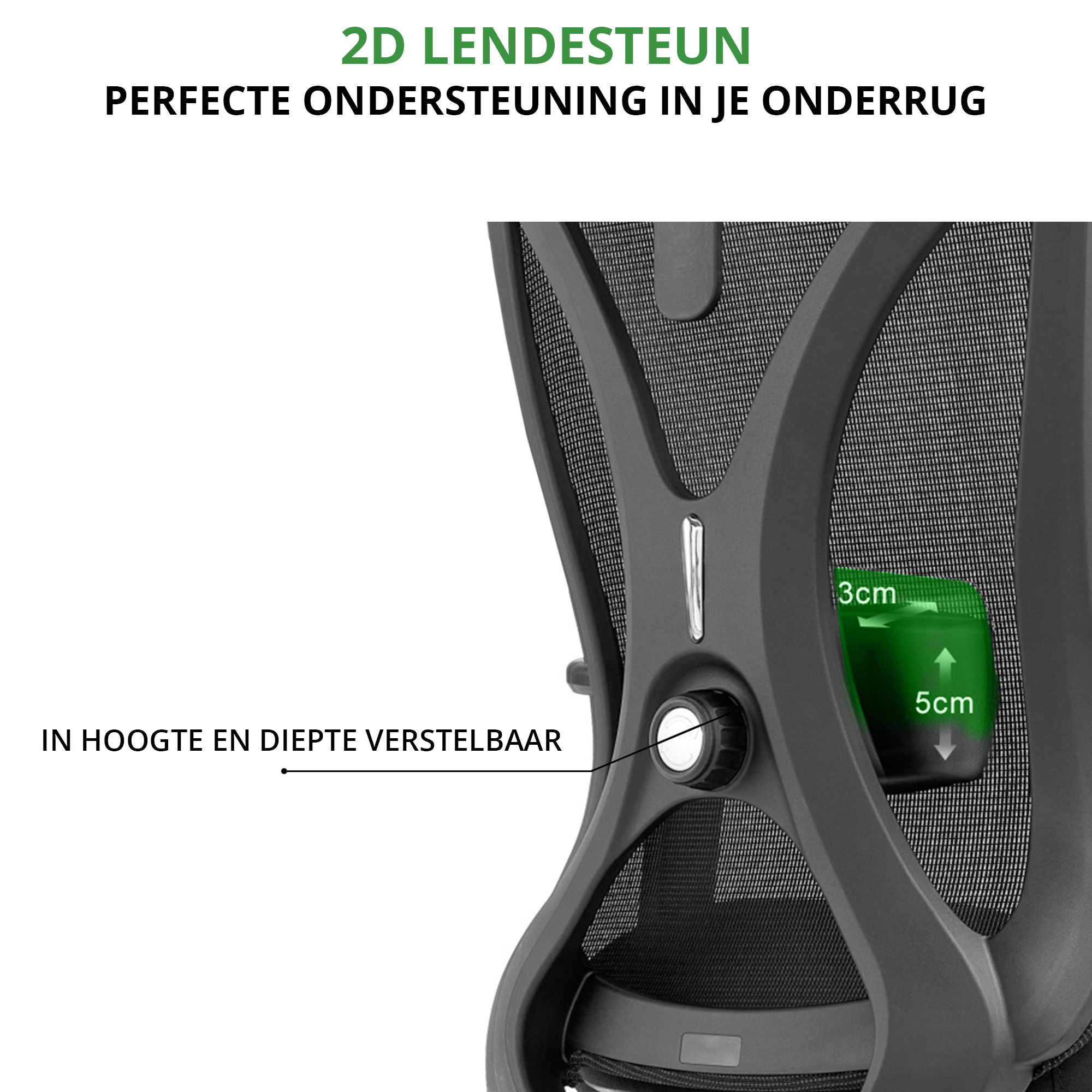 Premium Bureaustoel Lux Full Mesh