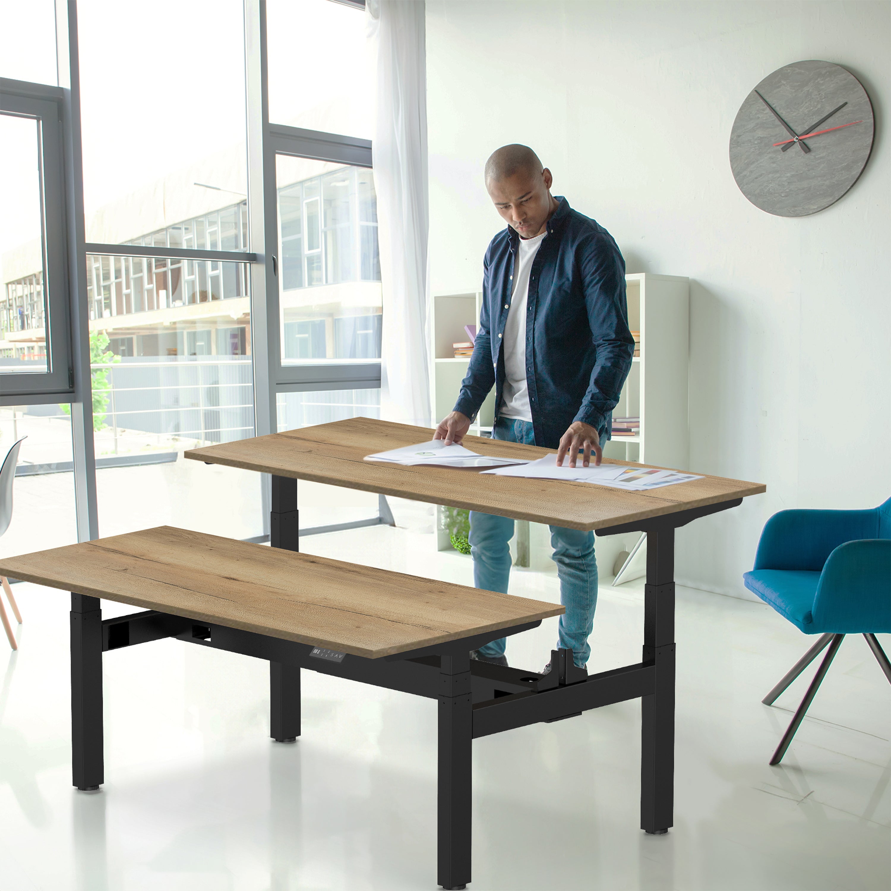 Zit-sta bureau S4 160x80