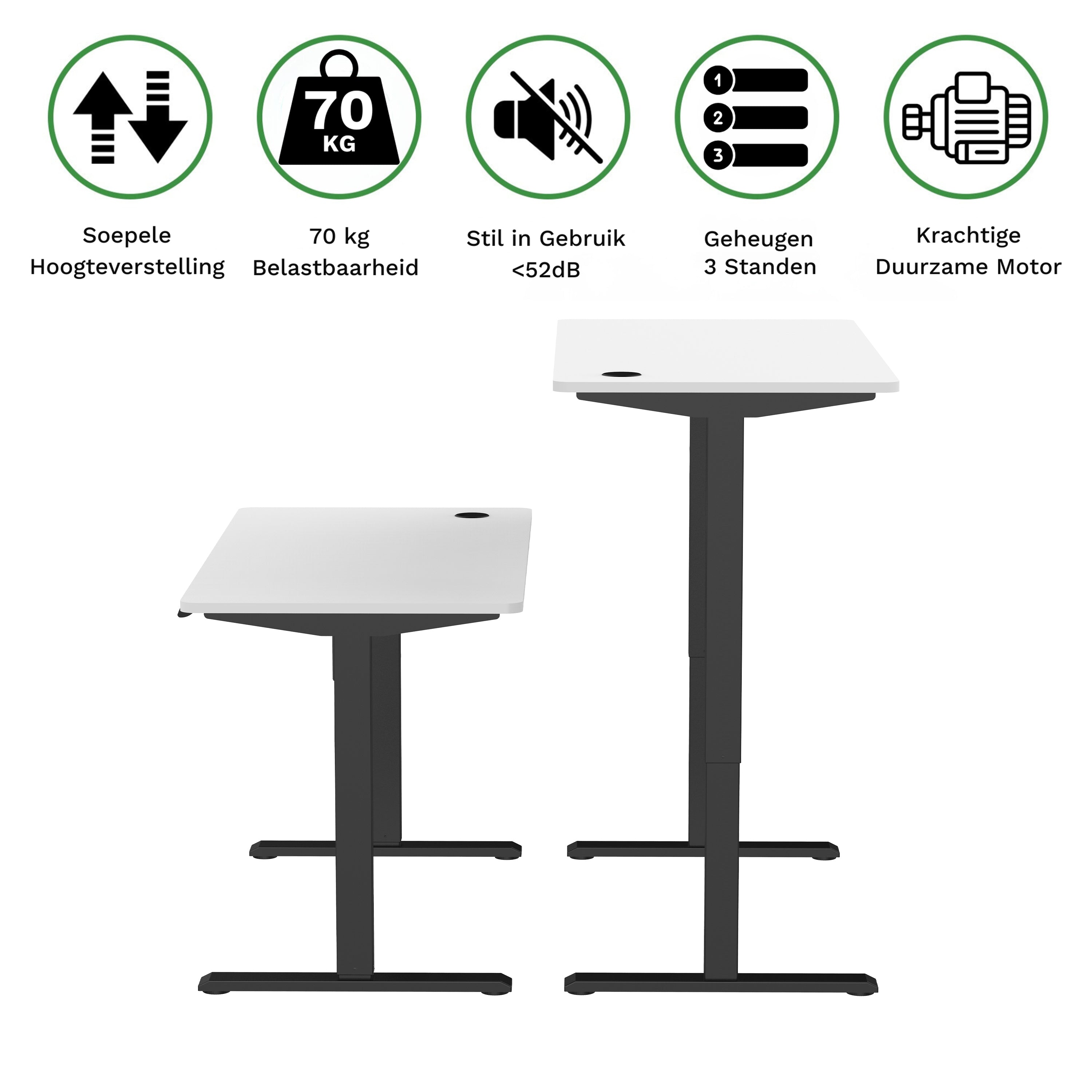 Zit-sta bureau Compact 118x60