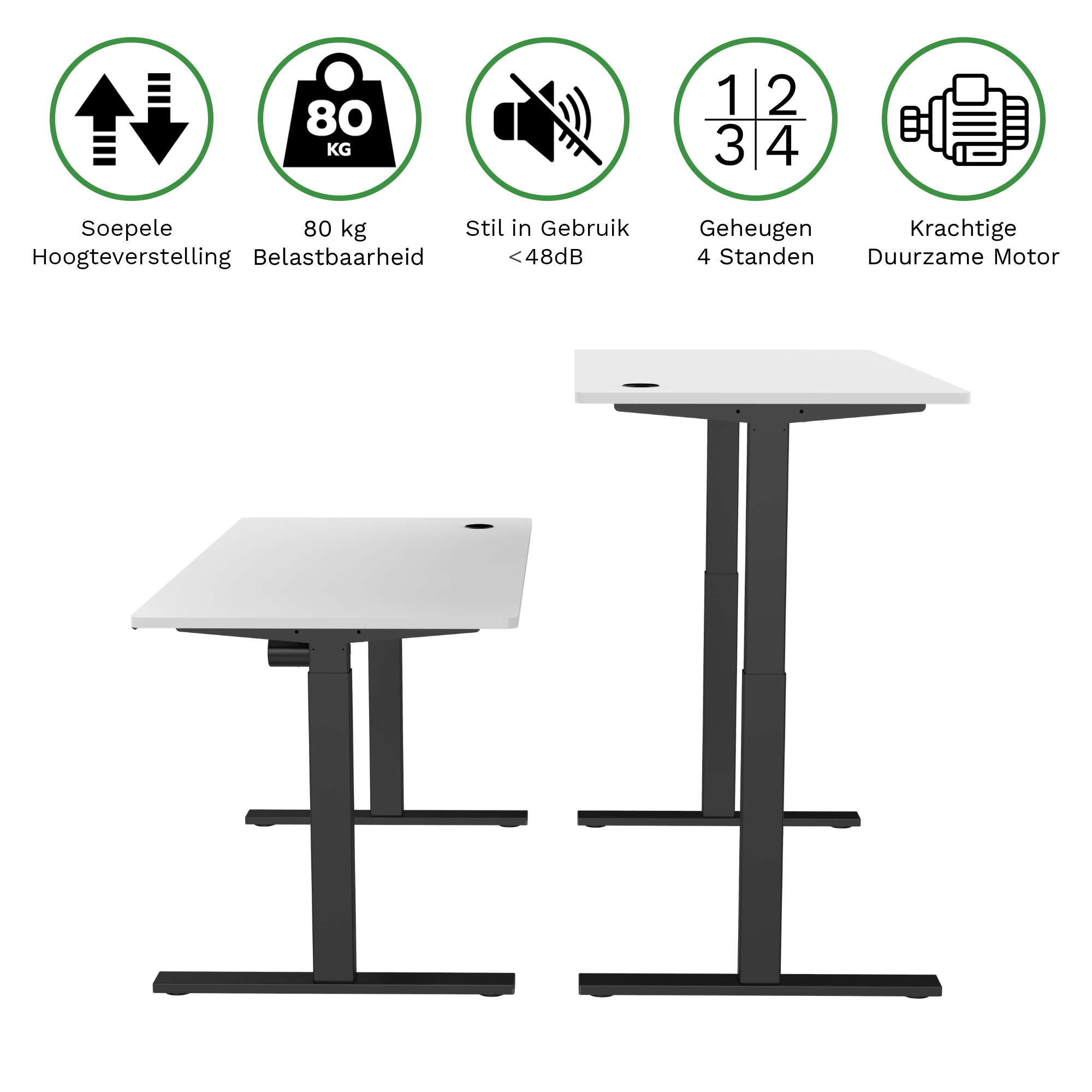 Zit-sta bureau S1 160x70