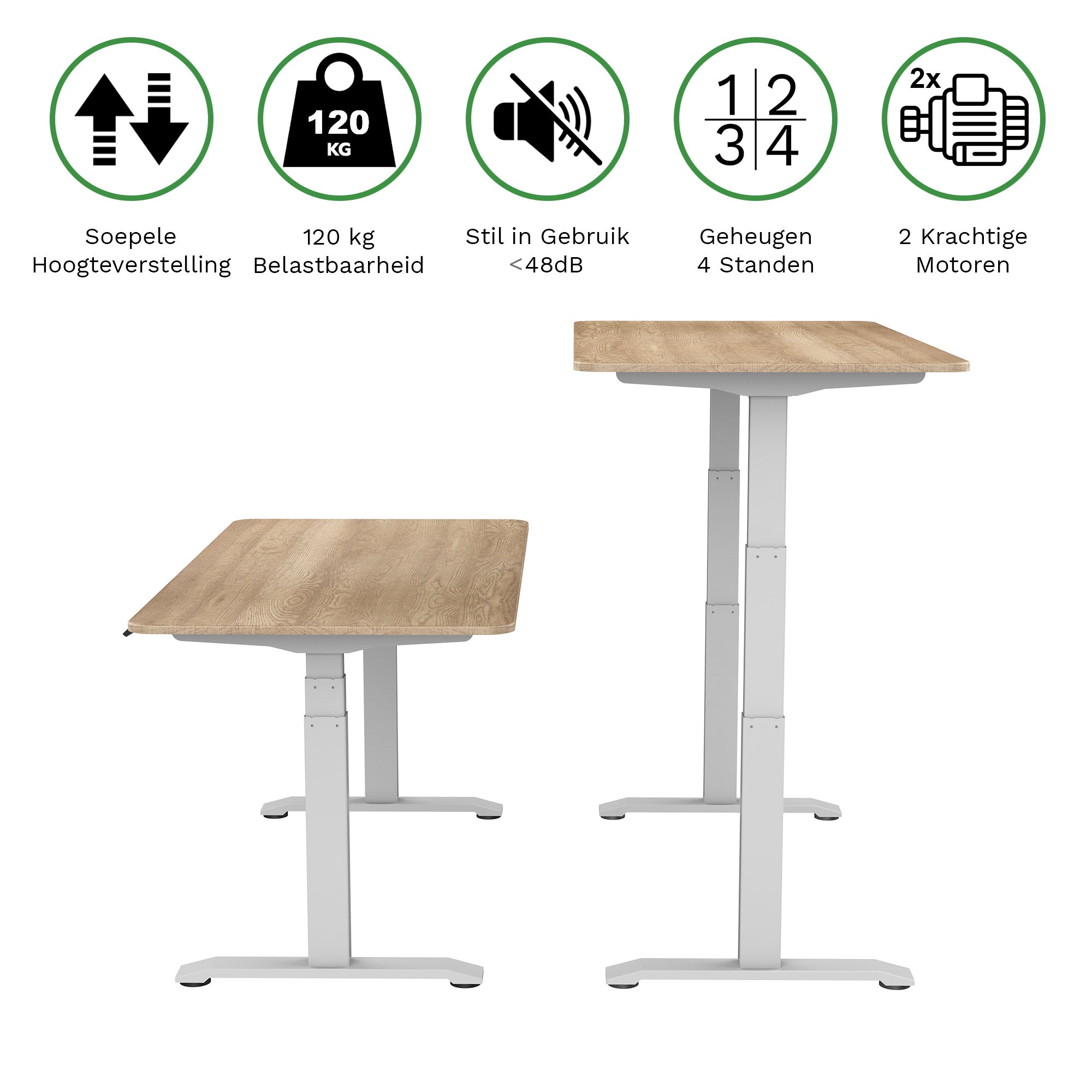 Zit-sta bureau S2 140x70