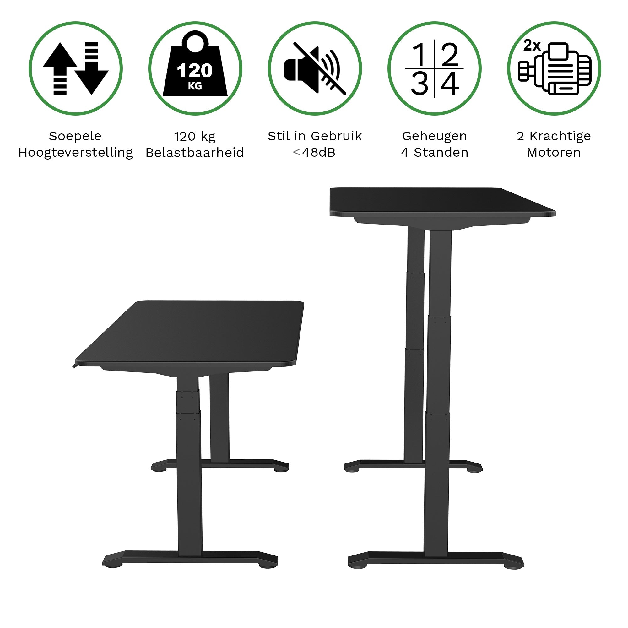 Zit-sta bureau S2 140x70