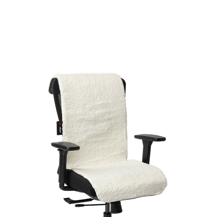 SPHRT Warmtedeken Teddy Grijs / Wit XL 140x45