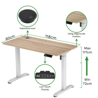 Zit-sta bureau Compact Pro 118x60