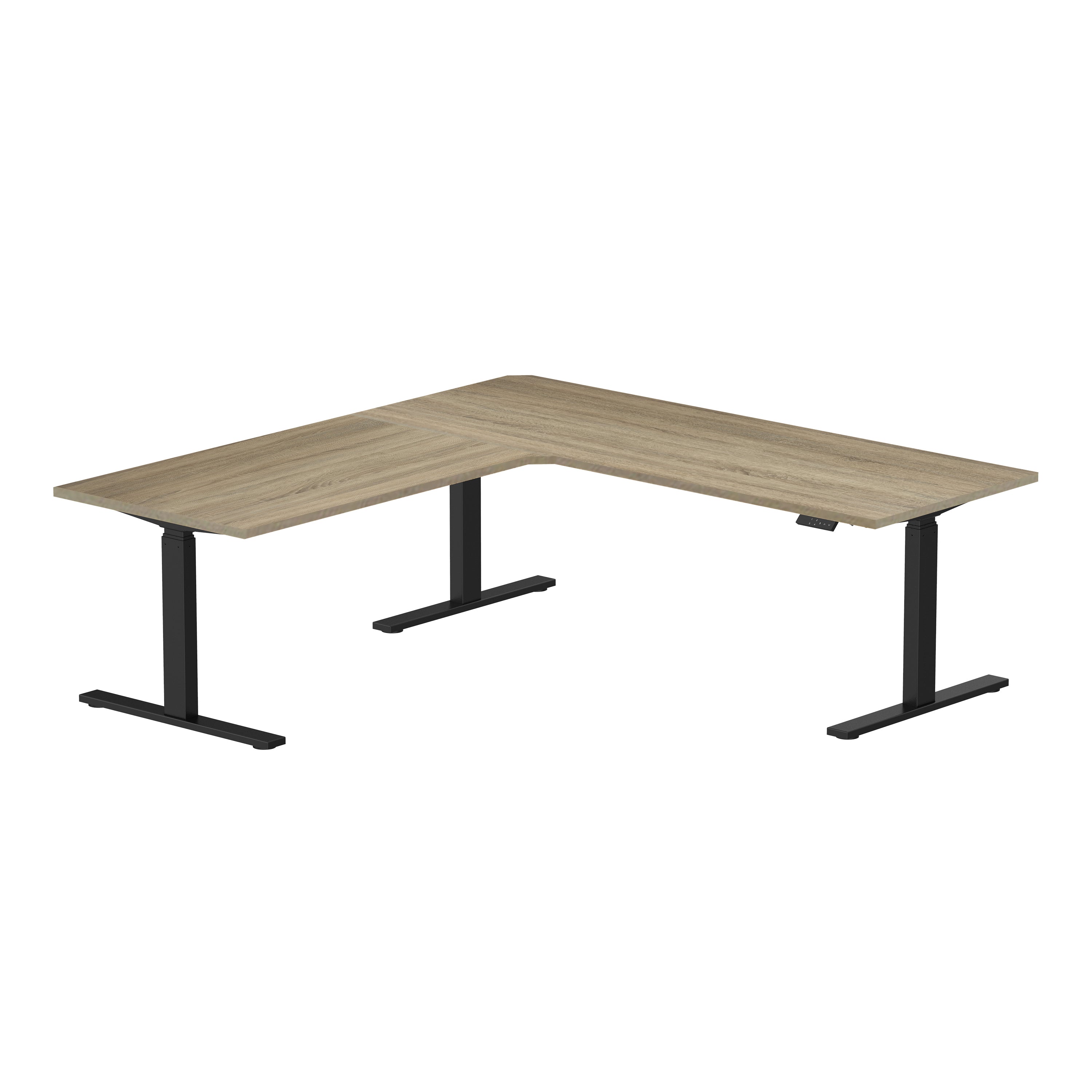 Zit-sta hoekbureau S3 200x160x80