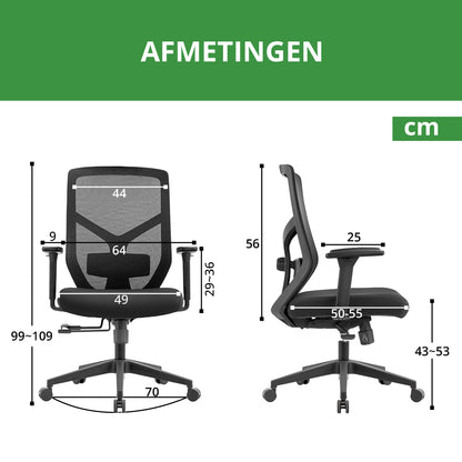 Ergonomische Bureaustoel Compact Pro