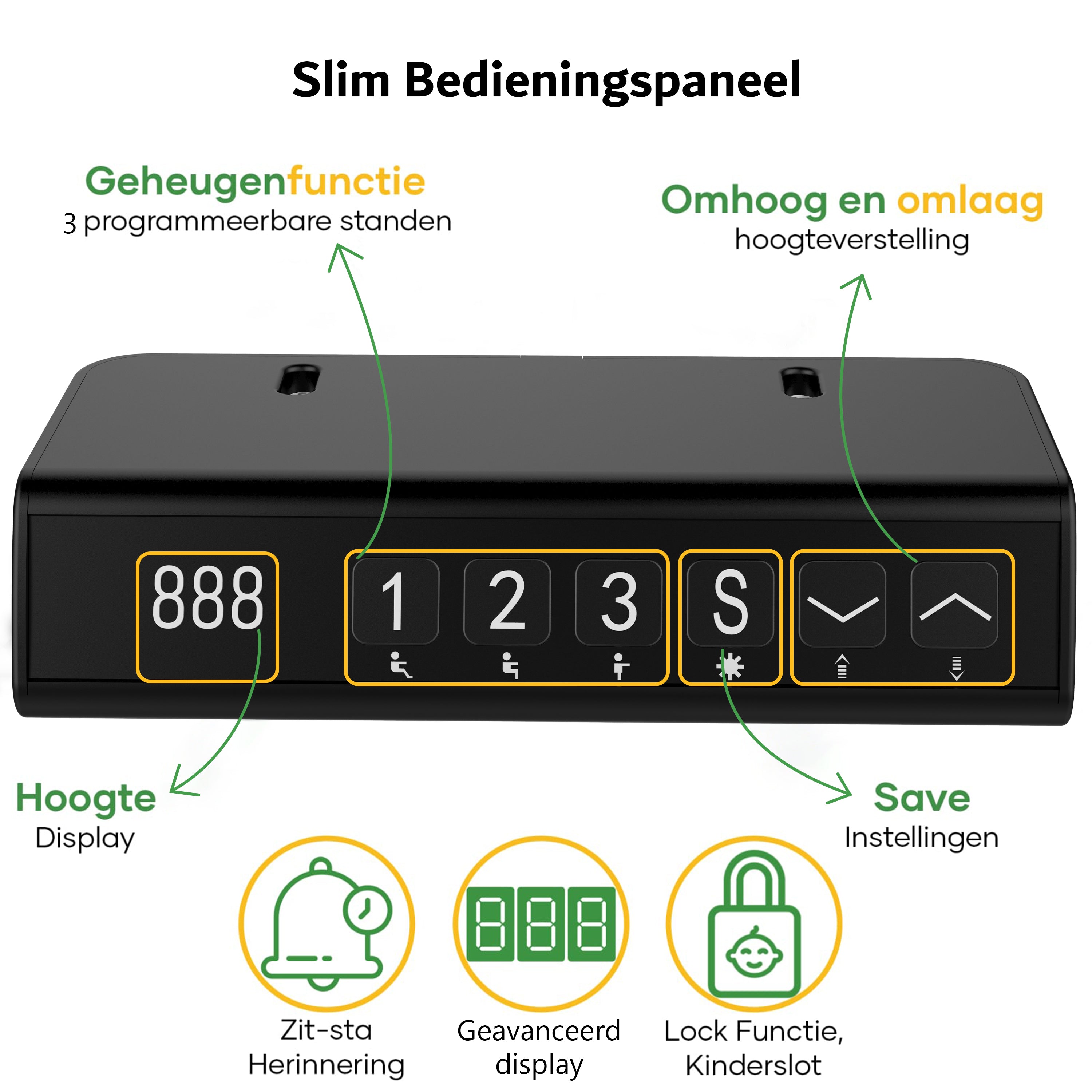Zit-sta bureau Compact 118x60
