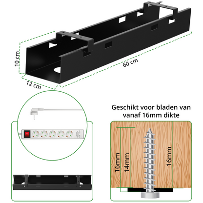 Kabelgoot 60 cm