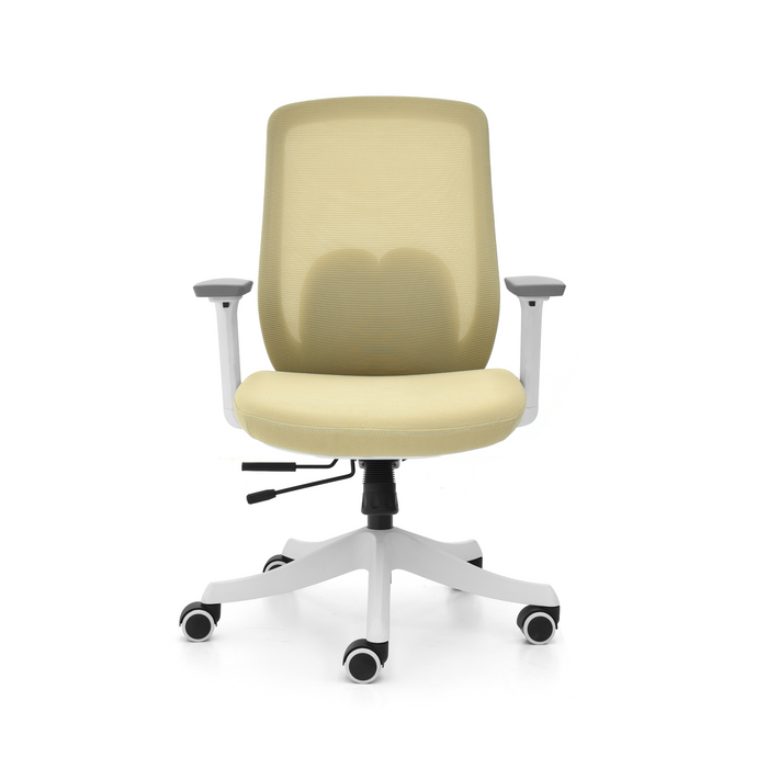 Bureaustoel Nova Beige Wit