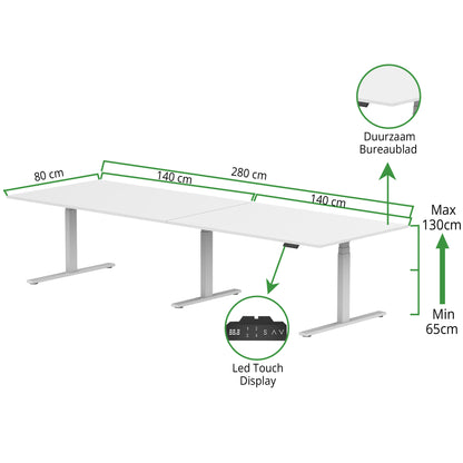 Zit-sta bureau S3 280x80