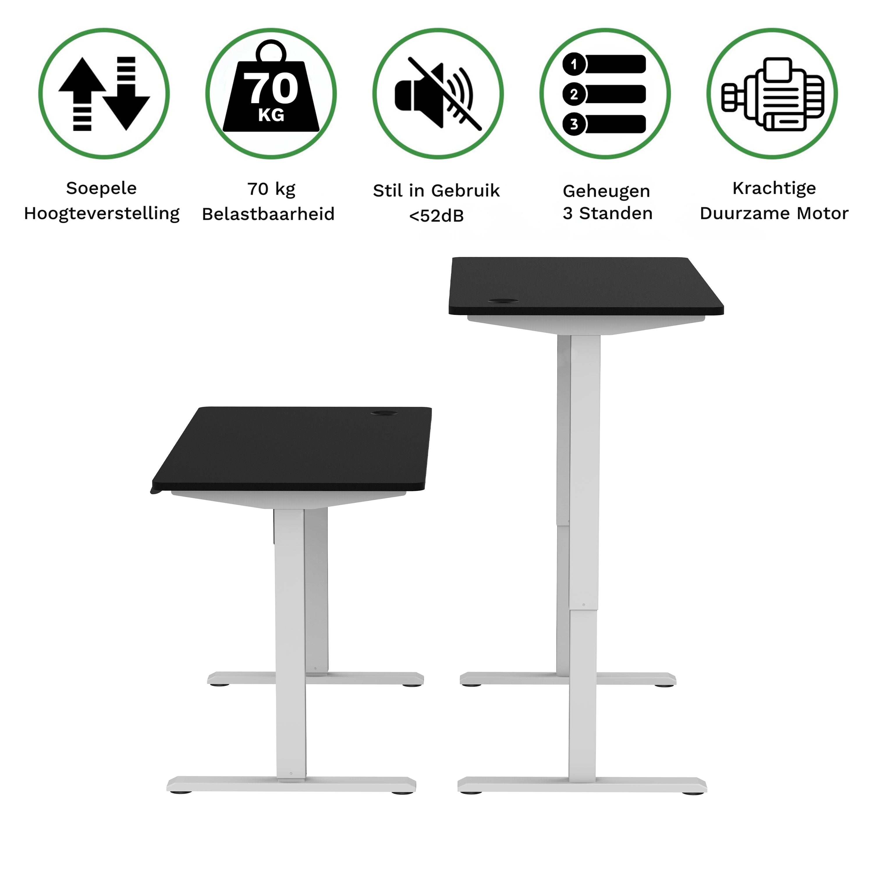 Zit-sta bureau Compact 118x60