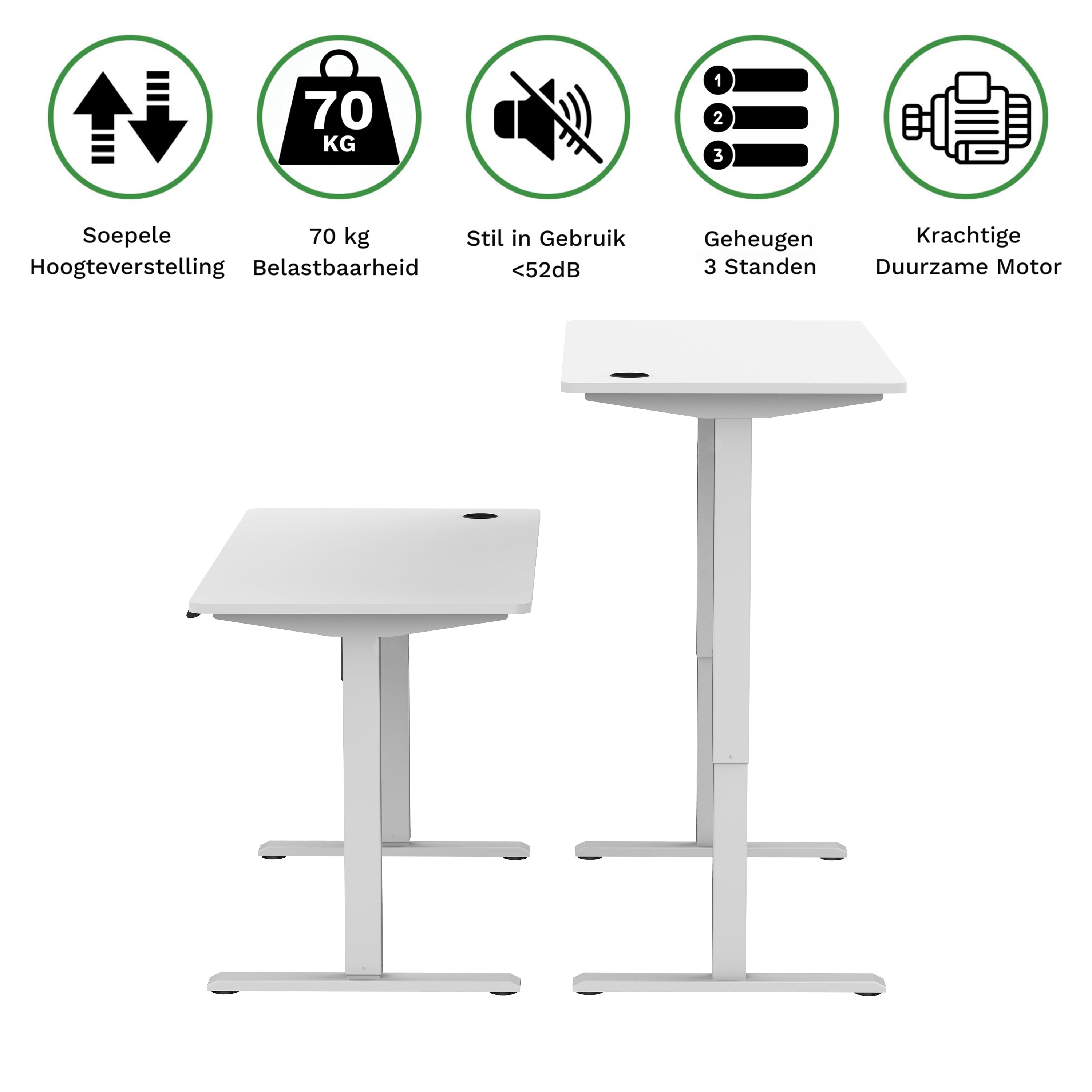 Zit-sta bureau Compact 118x60