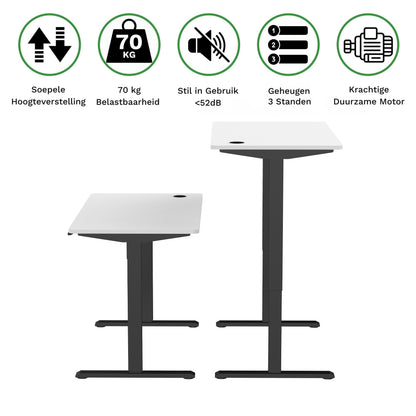 Zit-sta bureau Compact 118x60