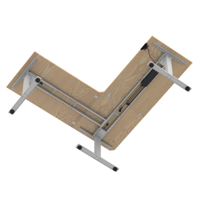 Zit-sta hoekbureau S3 180x160x70