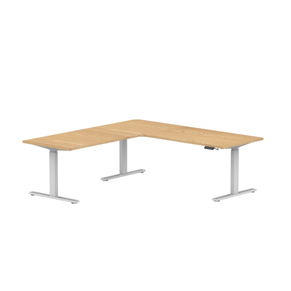 Zit-sta hoekbureau S3 180x160x70