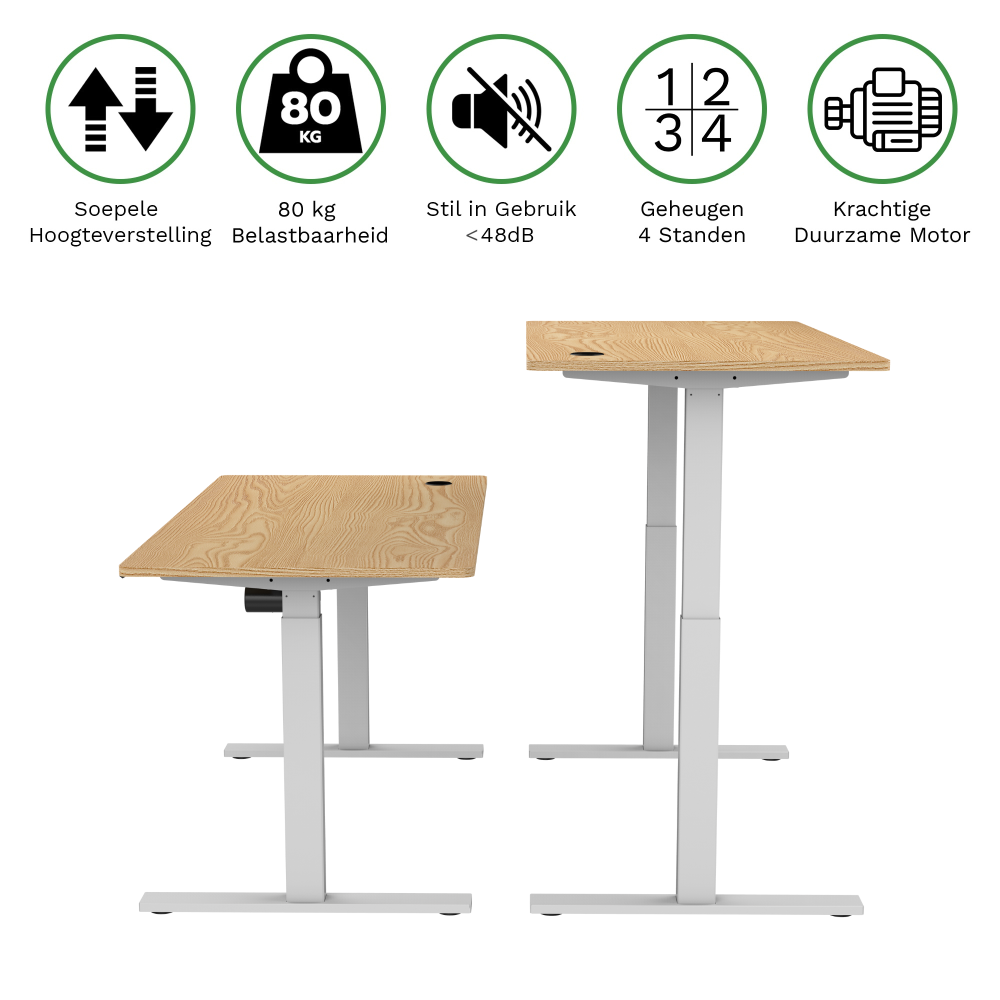 Zit-sta bureau S1 160x70