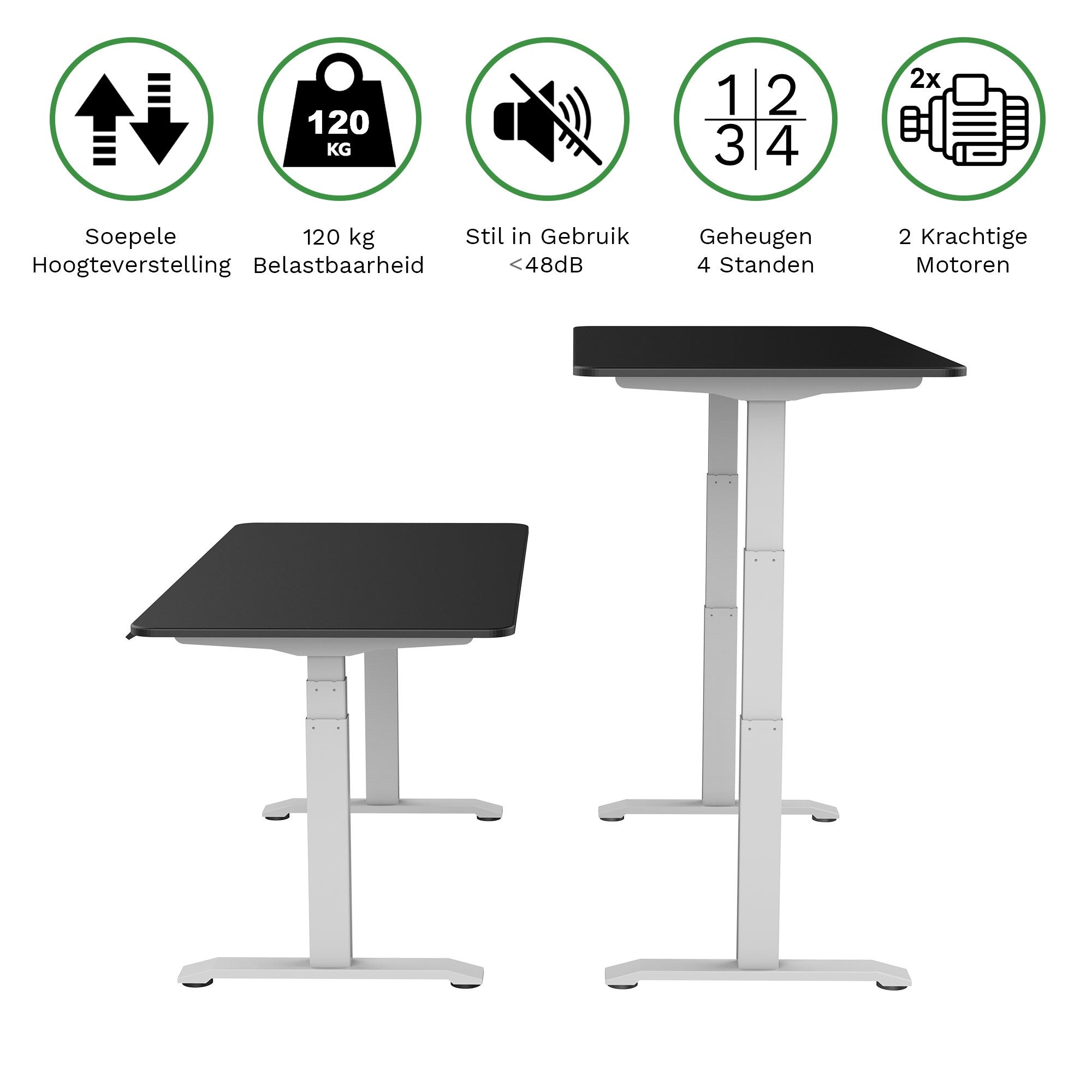 Zit-sta bureau S2 140x70