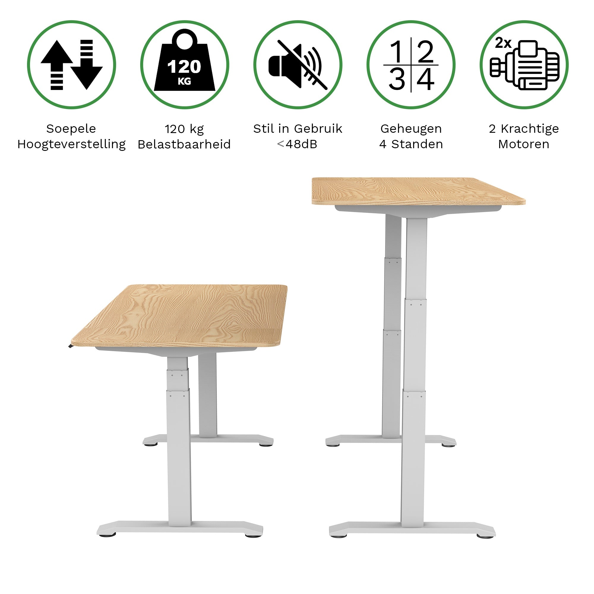 Zit-sta bureau S2 140x70