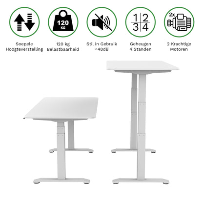 Zit-sta bureau S2 140x70