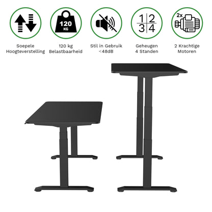 Zit-sta bureau S2 140x70