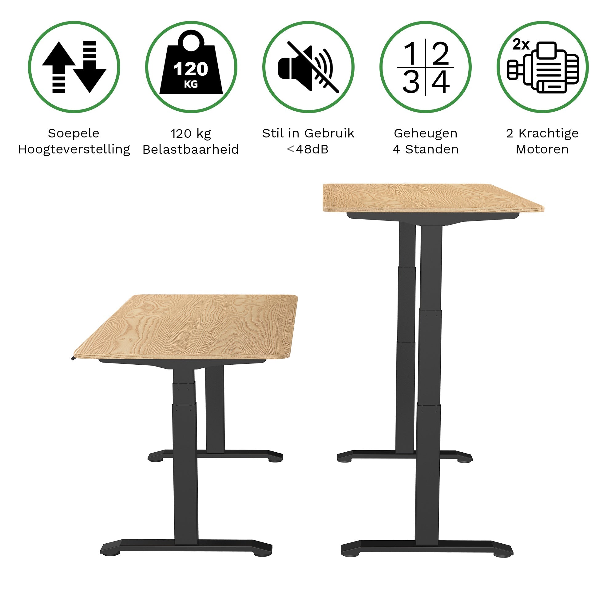 Zit-sta bureau S2 140x70