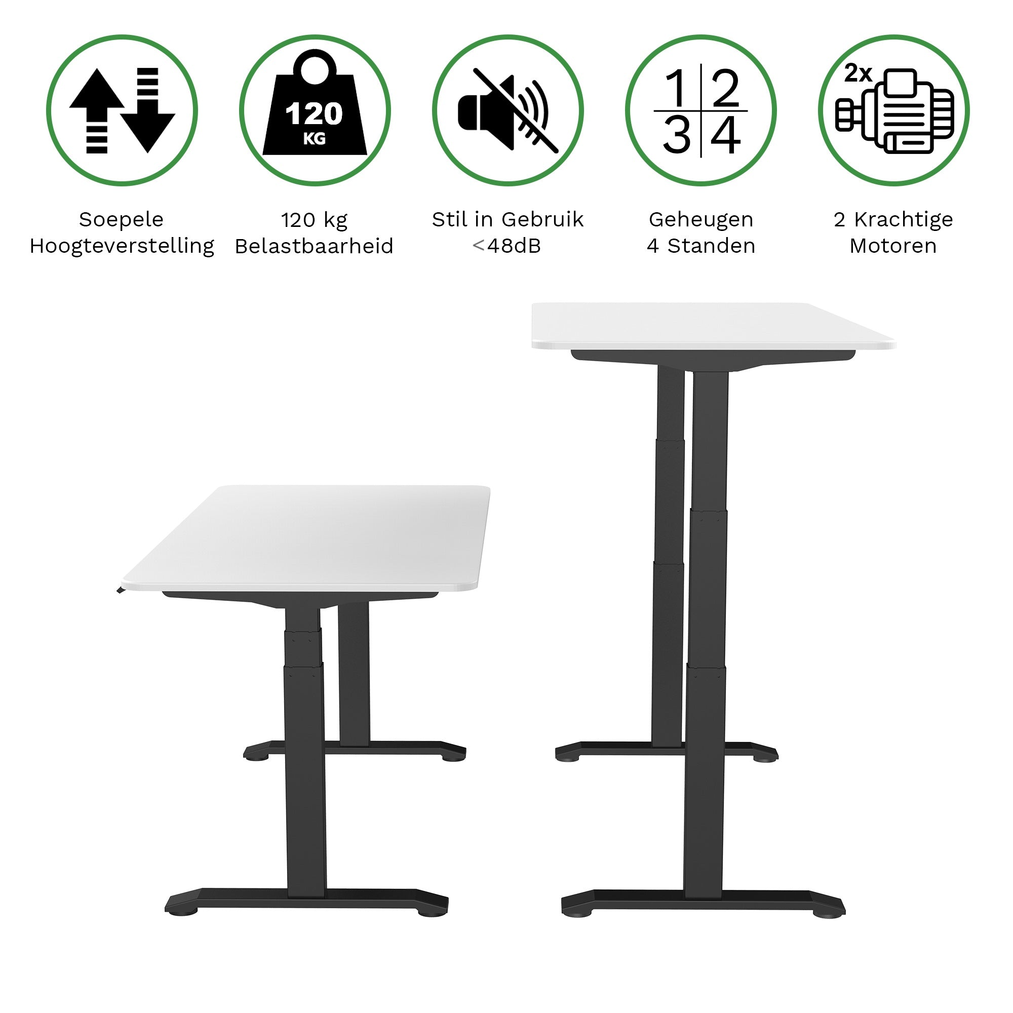 Zit-sta bureau S2 140x70