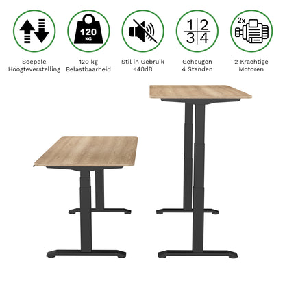 Zit-sta bureau S2 140x70